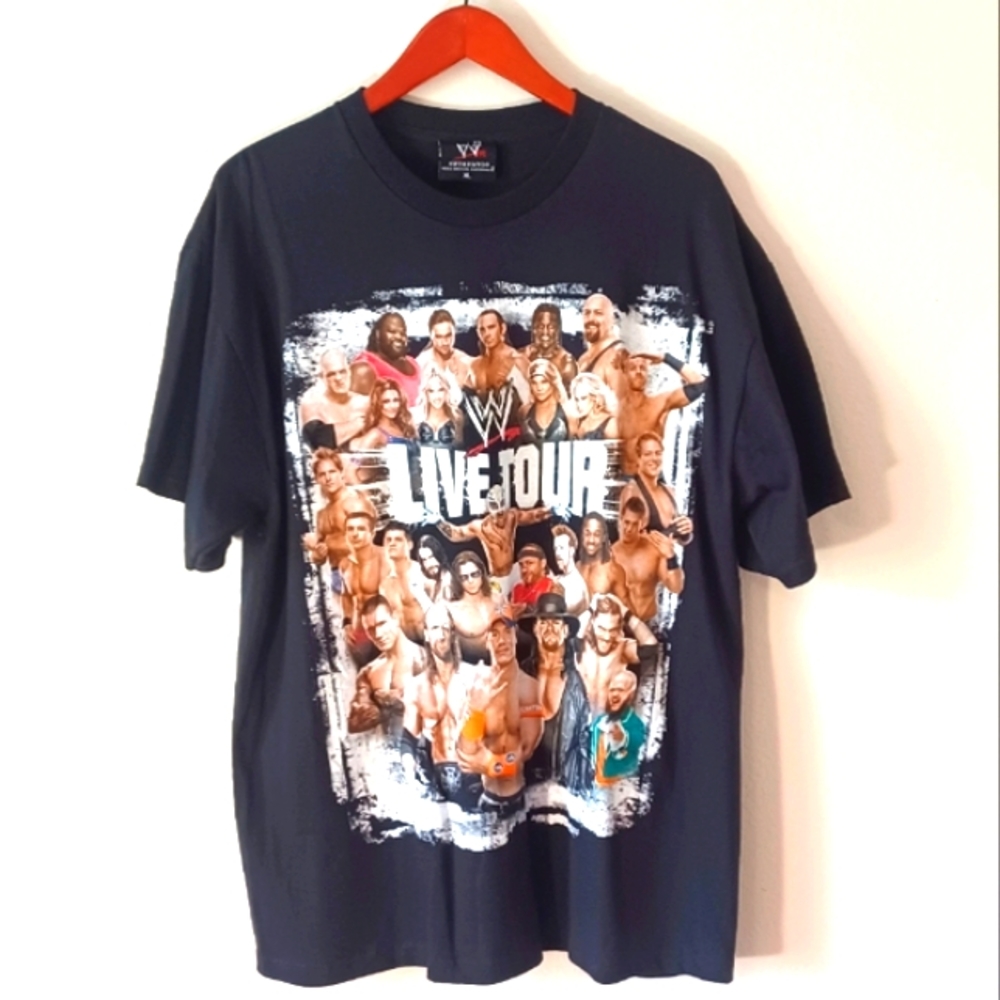 2008 WWE Live Tour I Was There SmackDown Raw T-Shirt